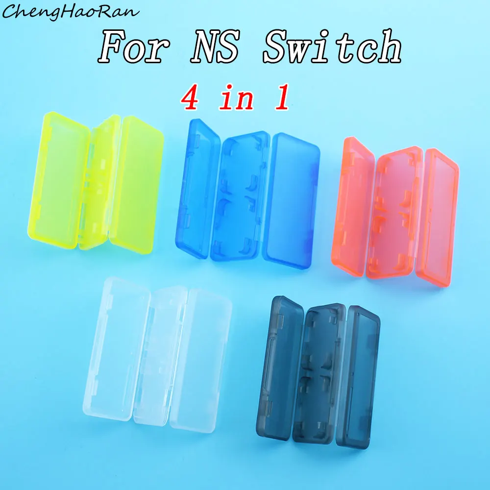 1 pz 4/8 in 1 custodia per schede di gioco di memoria portatile custodia protettiva antiurto con guscio rigido per porta carte NS Switch