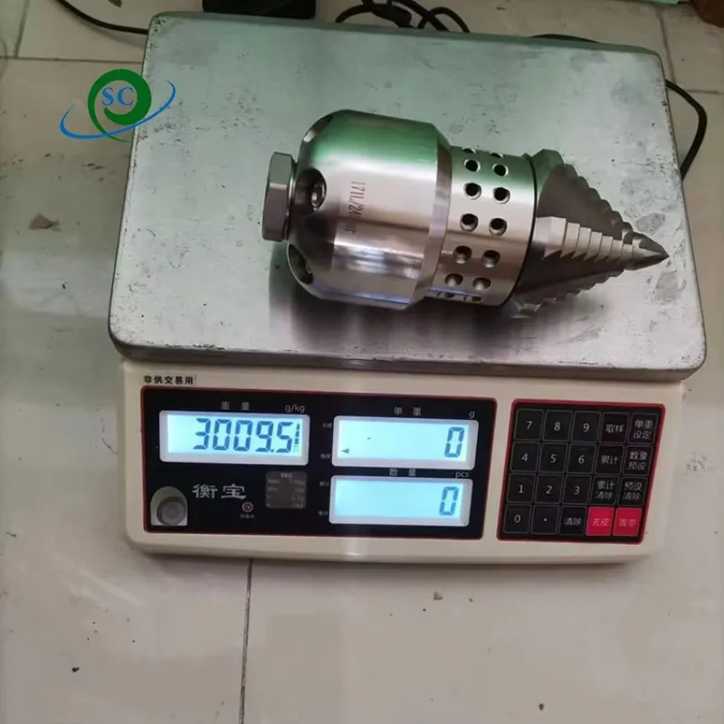 CS جذور الضغط العالي قطع استنزاف تنظيف فوهة 170L أنابيب الصرف الصحي الدوارة غسل فوهة