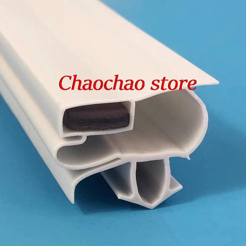 2 Meters Refrigerator special magnet sealing strip 2m PVC rubber refrigerator door sealing strip