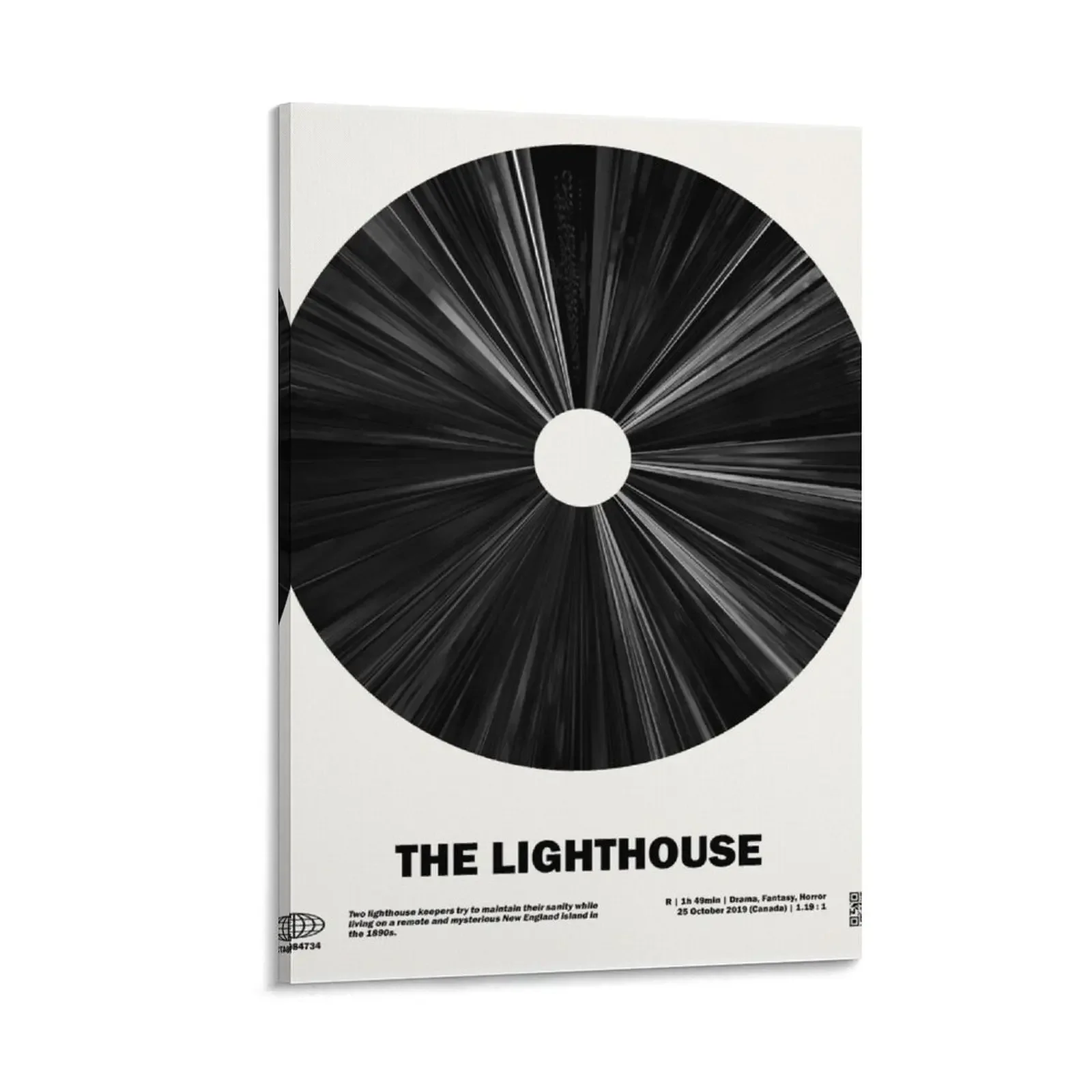 minimal_The Lighthouse Warp Movie Canvas Painting decorative picture for living room decorative wall canvases art mural