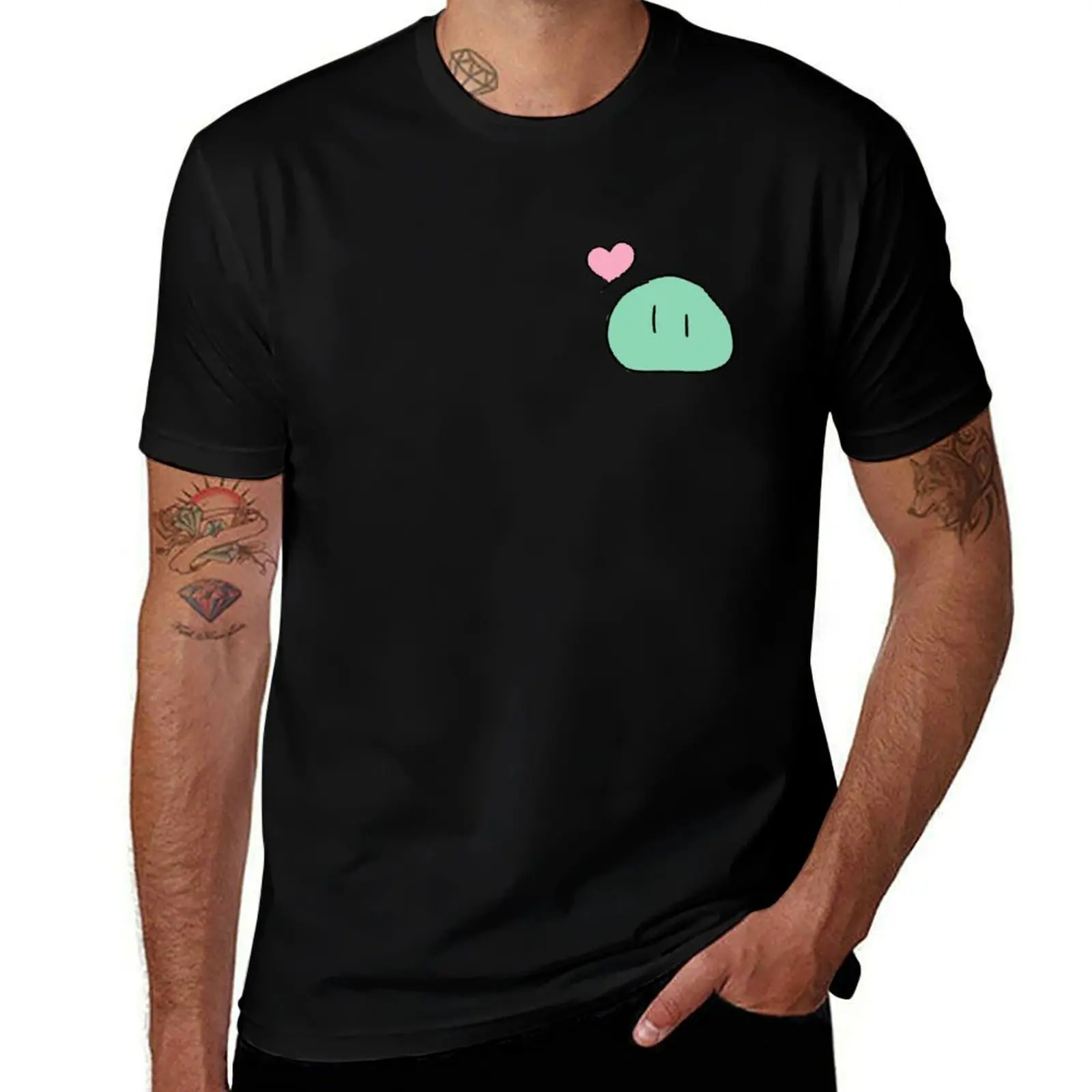 Dango daikazoku love tshirt design T-Shirt Simple Print Design T-Shirt