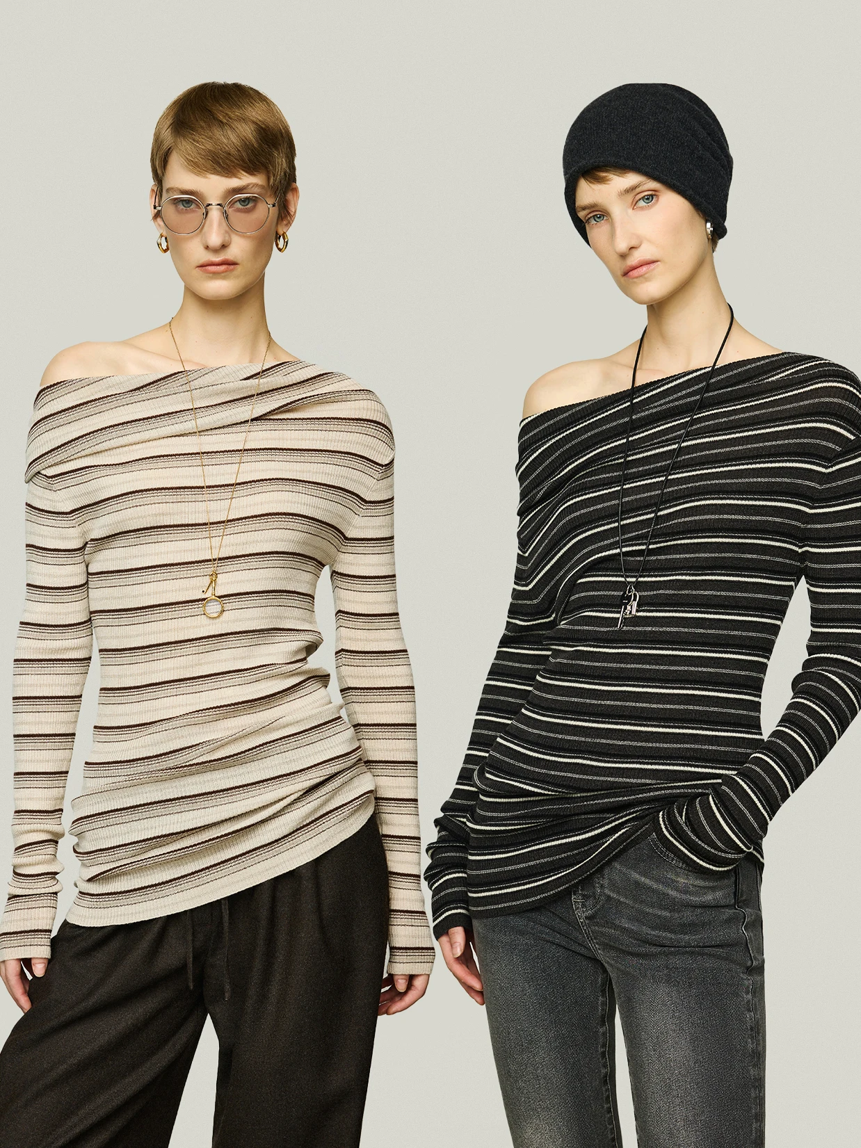 

Вязаный свитер Waable Camere с асимметричными полосками, облегающий, в оригинальном цветовом блоке, для повседневной носки, из мягкой шерстяной смеси