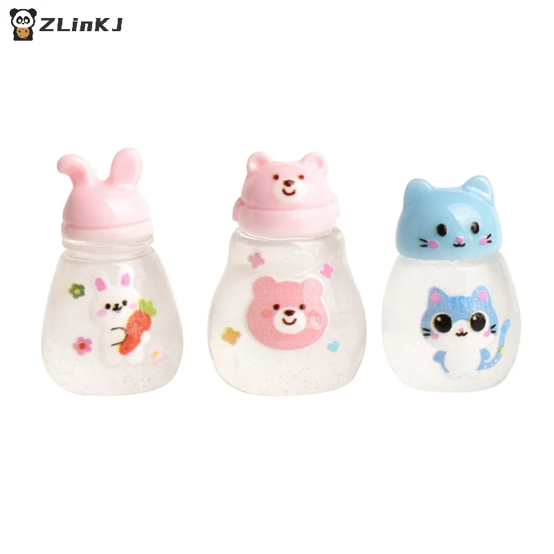 ▶5Pcs Dollhouse Simulation Cartoon Mini Water Cup Model Dollhouse Home Desktop Ornament Doll House Micro Scene Decor Props image 6