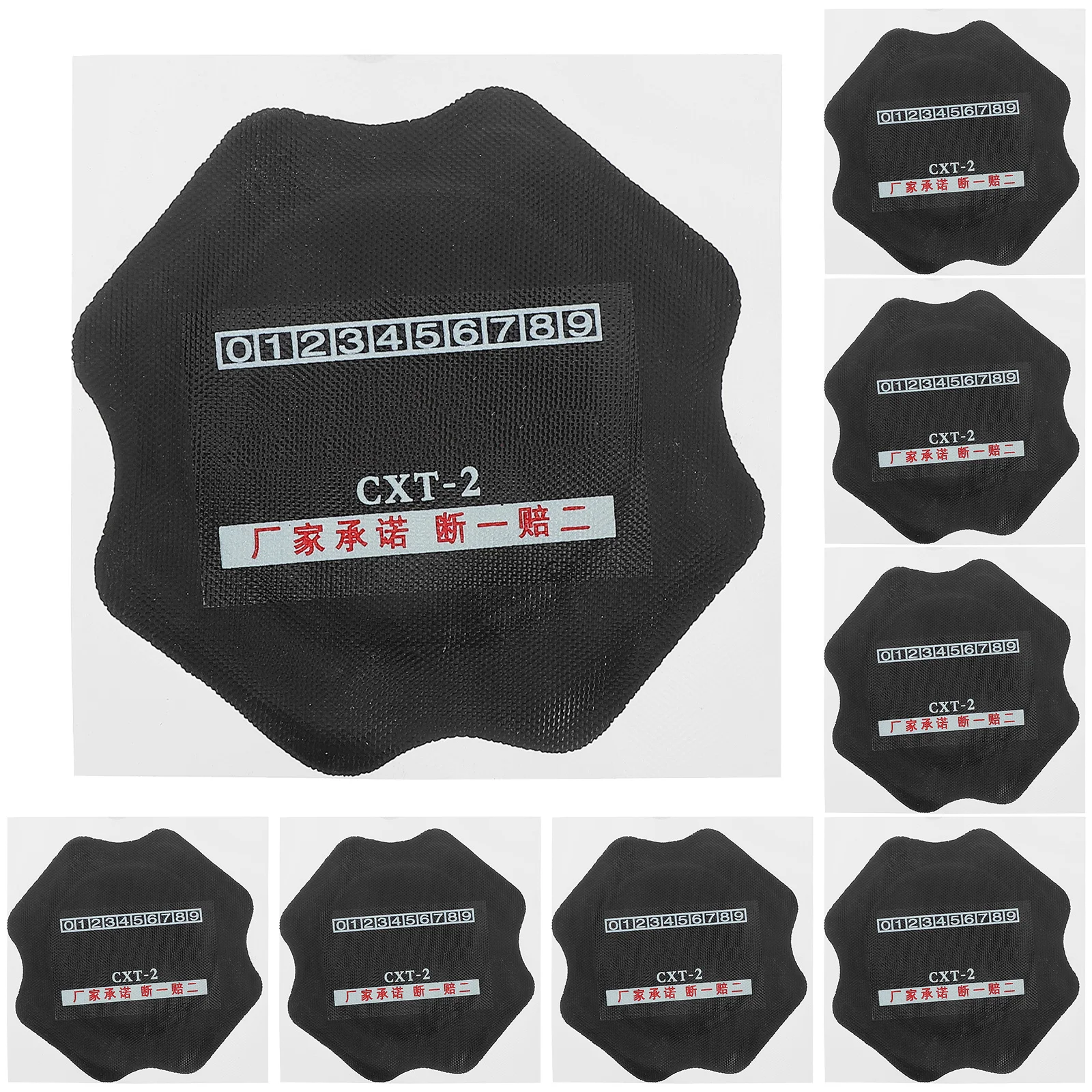 

10Pcs Car Tire Repair Patch Heavy Duty for Truck Vehicle Motorcycle Tire Puncture Patch Kit Quick Durable Repair Film