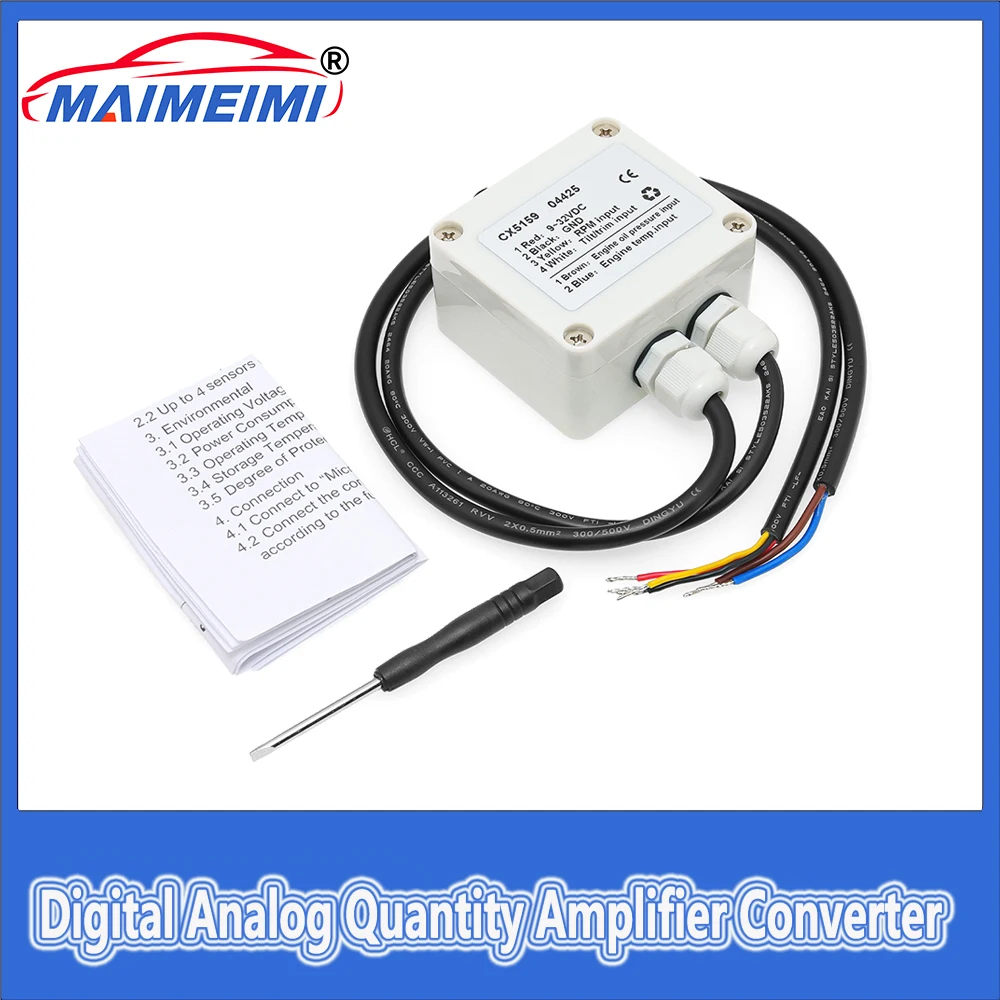 Acquisition of sensor parameters and conver to NMEA2000 parameters Output Converter Signal Conversion Engine Signal Acquisition