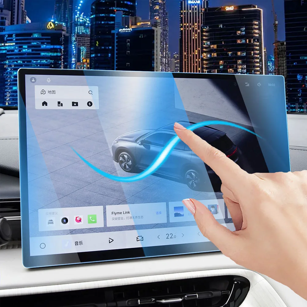 

2 шт. для Geely EX5 Galaxy E5 2024 2025 2026 Экран центрального управления Навигационная закаленная пленка Автомобильные принадлежности Пленка для приборной панели