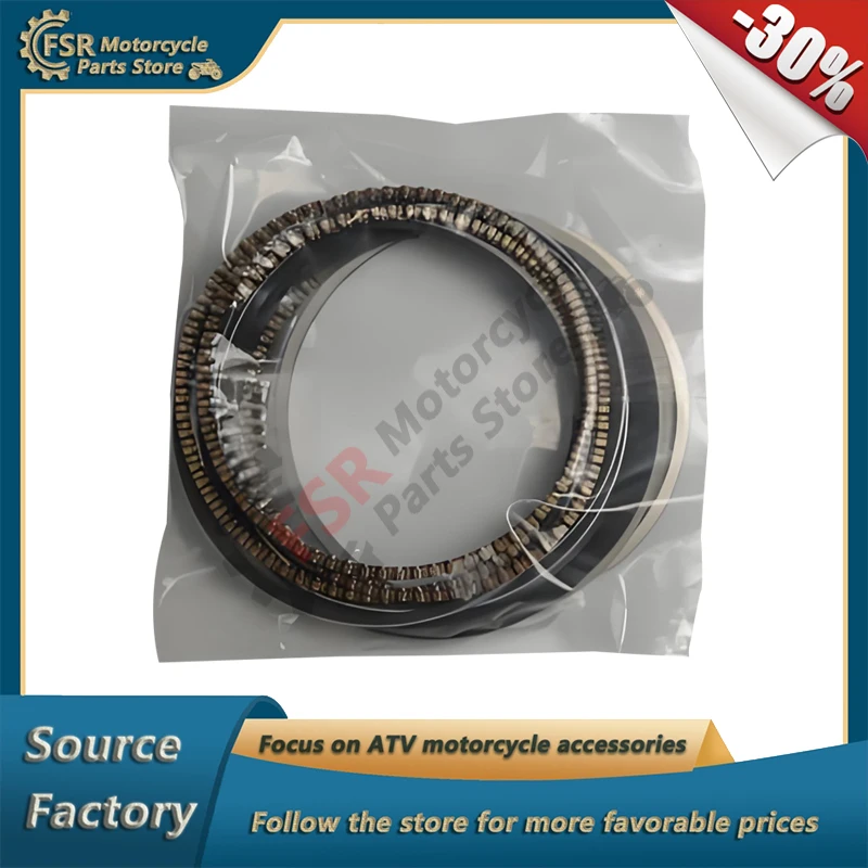 مجموعة واحدة لـ 4 حلقات مكبس أسطوانية assy، تناسب Joyner JNSZ1100SVB XINYANG 1100UE/1100UEL GIO Vyper 4WD 1100cc DISCOVERY UTV1000 #1