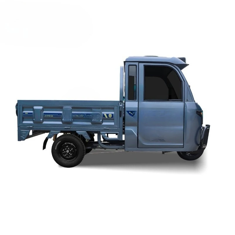 

Electric tricycle semi-canopy semi-closed battery car with canopy household