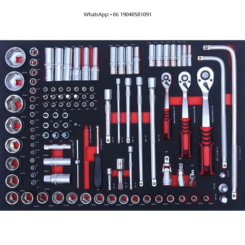333pcs Flower Screwdriver Premium Repair Tool Collection with Socket Accessories and Hand Tools Including Scissors Hammer Plier
