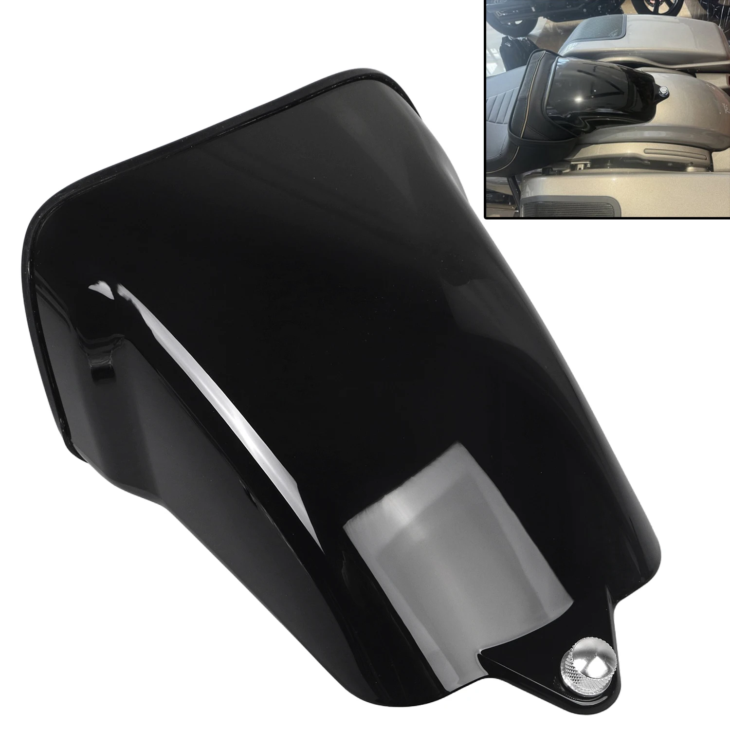 Gloss Black Motorcycle For Harley Rear Passenger Seat Cover Cowls CVO Road Glide FLTRXSE ST FLTRXSTSE Street Glide FLHXSE 2024