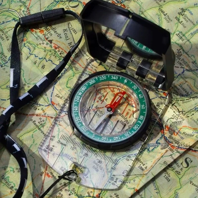 Outdoor Professional High-end Damping Liquid Compass Sensitive High-precision Compass Compass