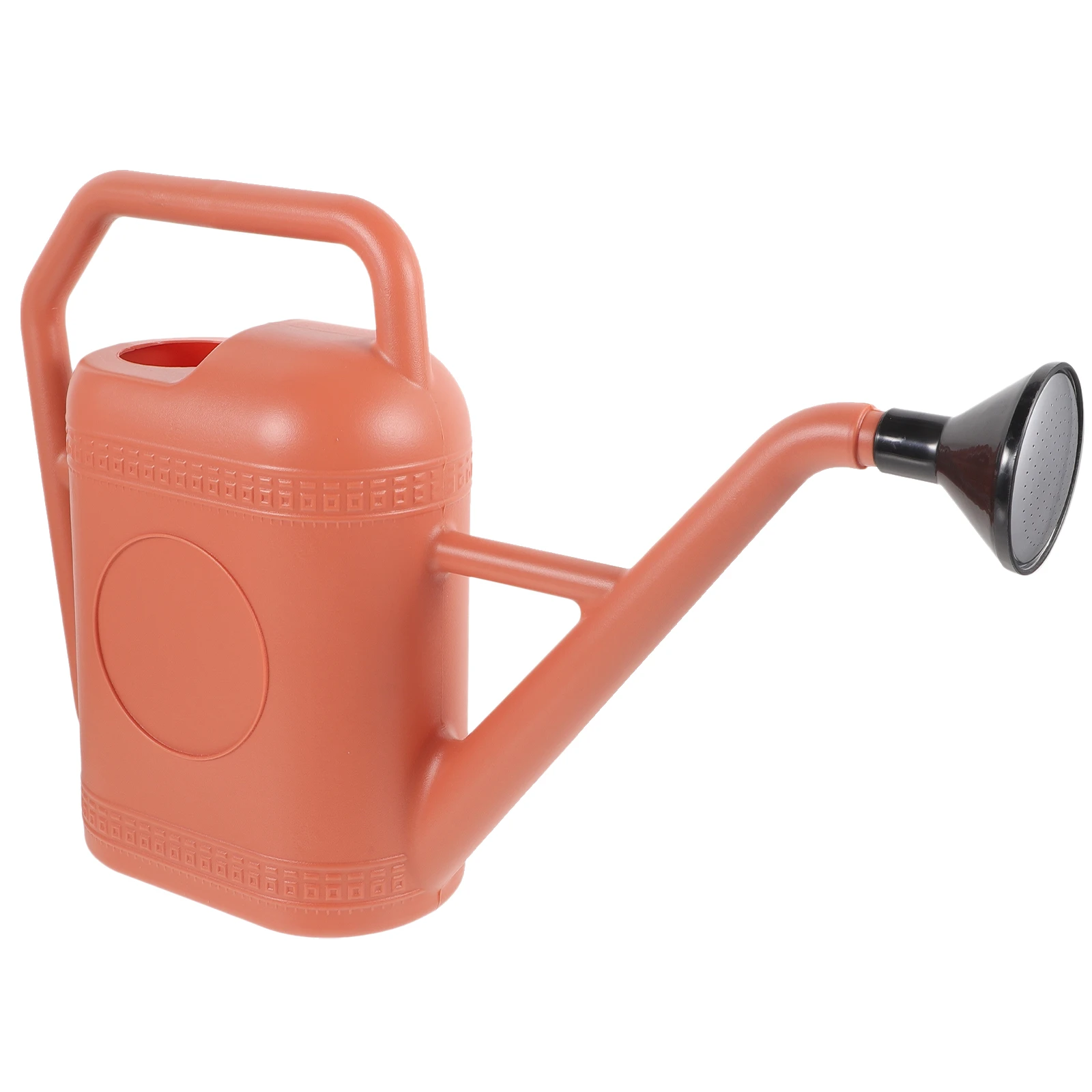 

Plastic Watering Can 5L Large Capacity Gardening Tool Curved Spout Long Mouth Kids Can Sprinkler Head Gentle watering Plants