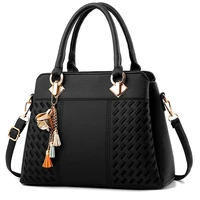 Gusure Luxury Handbag Women Crossbody Bag with tassel hanging Large Capacity Female Shoulder Bags Embroidery Tote Sac A Main - Image 3