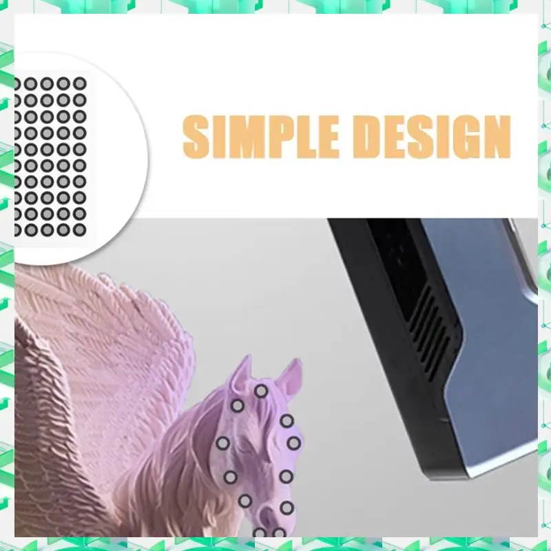 

FIZP, 10 листов, светоотражающая пленка для сканера, 6 мм, 3D маркер для сканирования, точки маркировки, маркеры для отражения, маркеры для домашних животных, точки