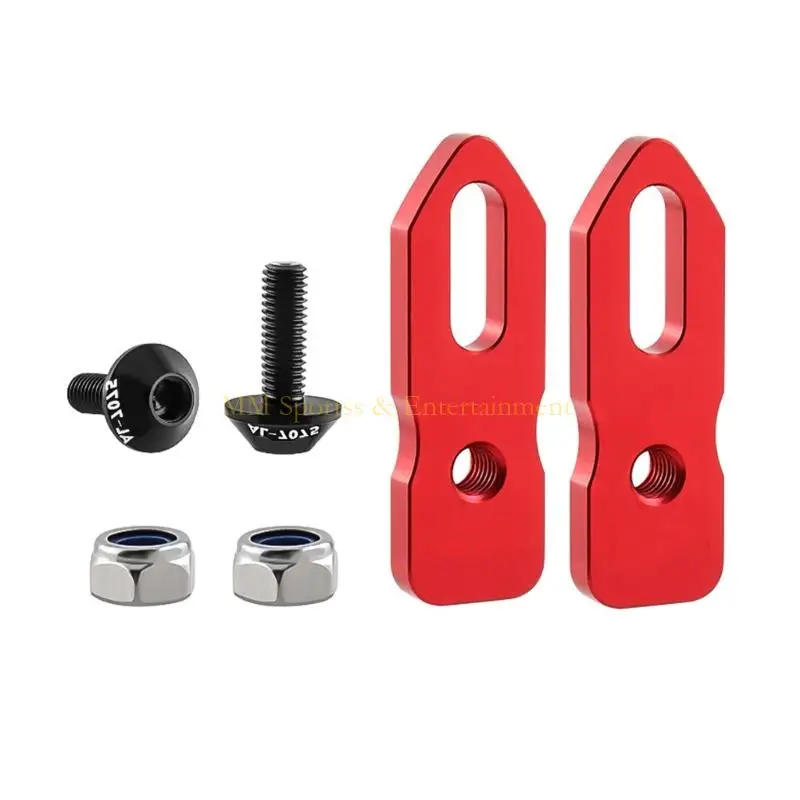 31be Aluminium Aluminium Brake الفرجار محول تمديد للدراجات 406 إلى 451 عجلة #4