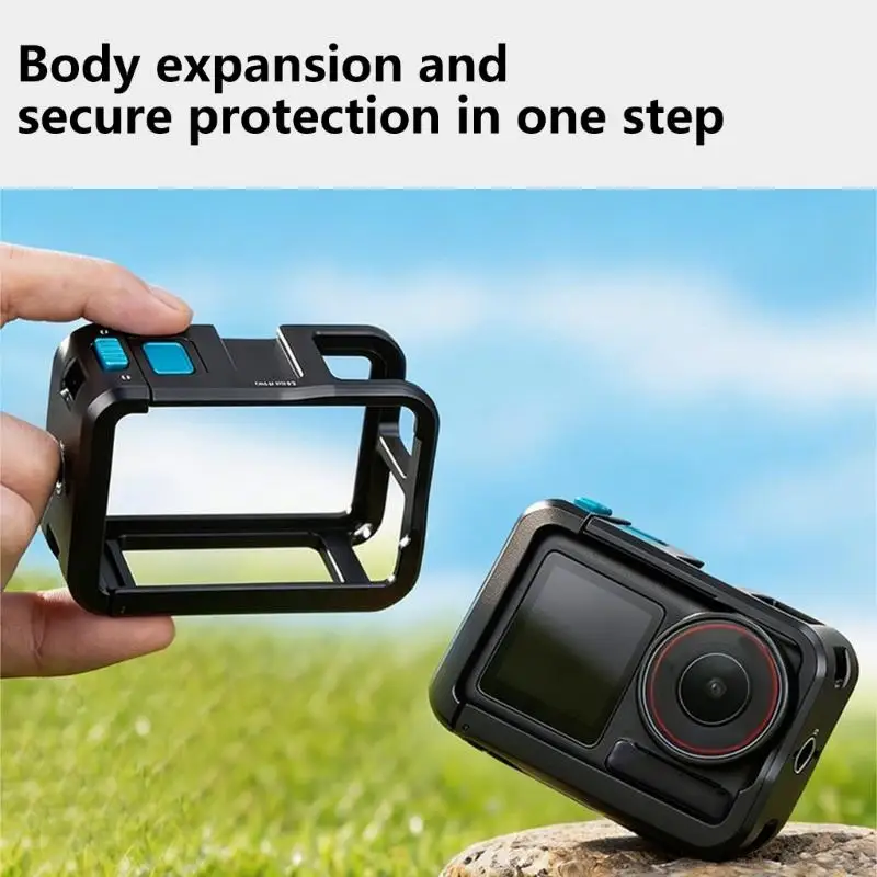 

Металлическая клетка для аксессуаров Action 5/4/3, многофункциональная защитная рамка, алюминиевый корпус, расширительная защита