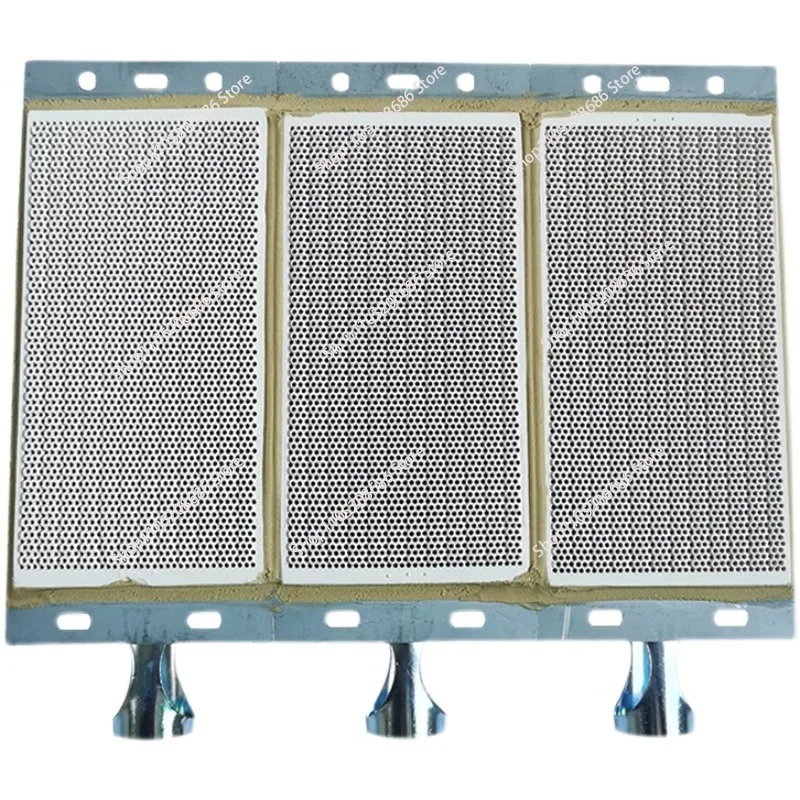 Gas Heater Replacement Parts - Combustion Plate, Ceramic Plate & 3-Piece  Burner Set