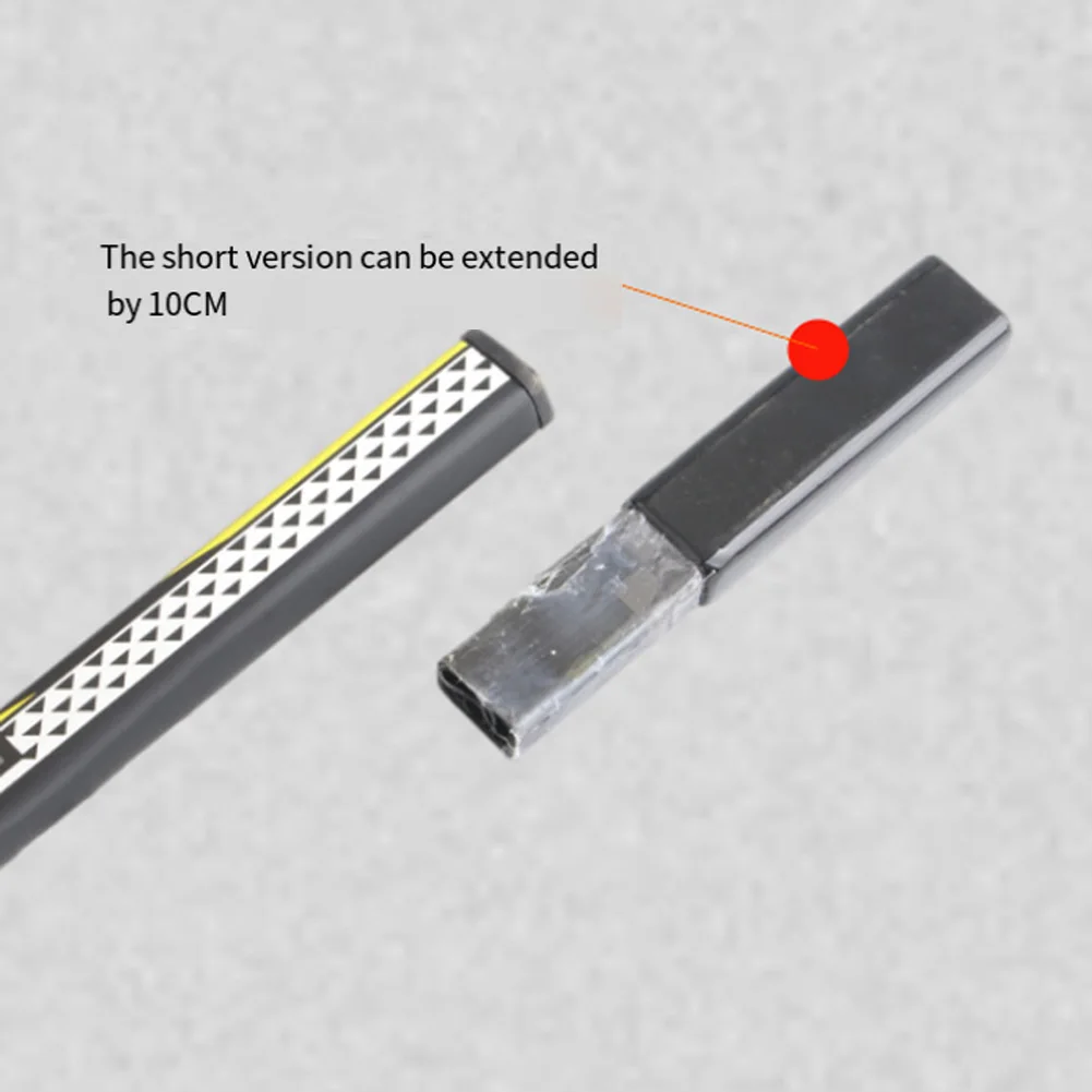 1 шт., 4-дюймовый удлинитель для хоккея с шайбой из углеродного волокна, аксессуары для хоккея, разные цвета, расширенный, около 10 см, аксессуары для хоккея с шайбой