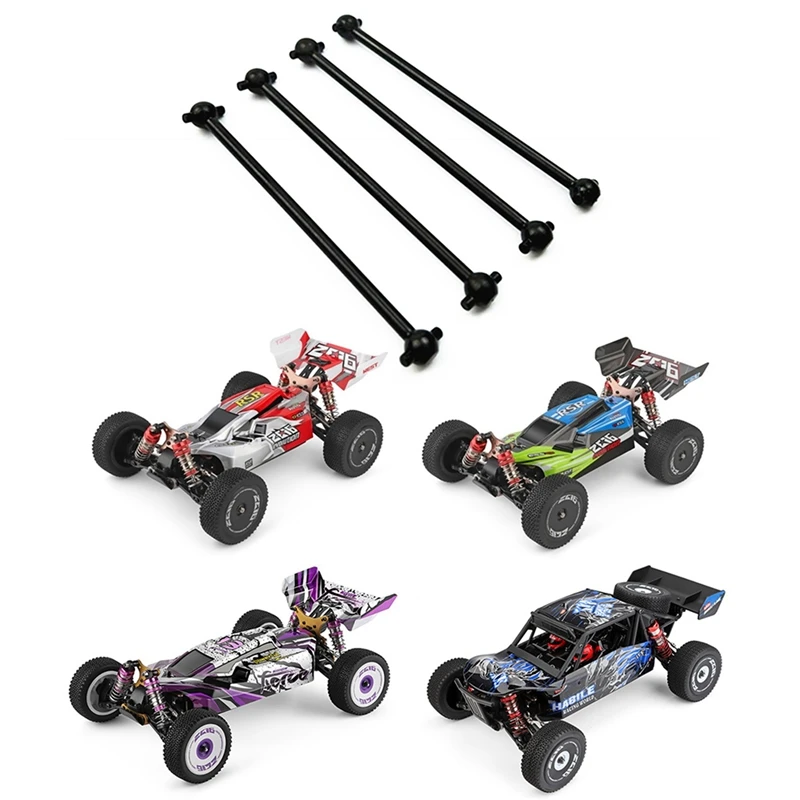 Wltoys 144001 124019 124018 RC 자동차용 메탈 도그 본 드라이브 샤프트, 업그레이드 부품 액세서리, 16 개