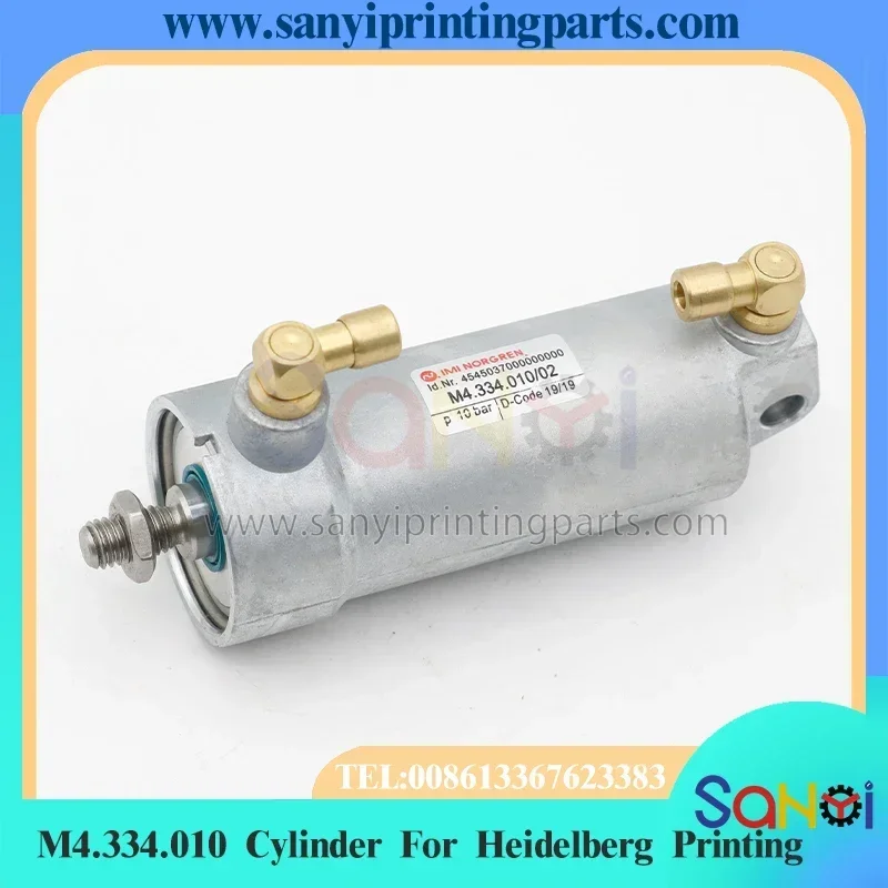 Envío gratis 1 Uds cilindro de tapón de aceite M4.334.010/02 para piezas de máquina de impresión Heidelberg SM52