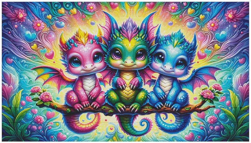 

18CT 16CT 14CT Unprinted Top Quality Cross Stitch Kits Embroidery Art DIY Handmade Needlework Home Decor
