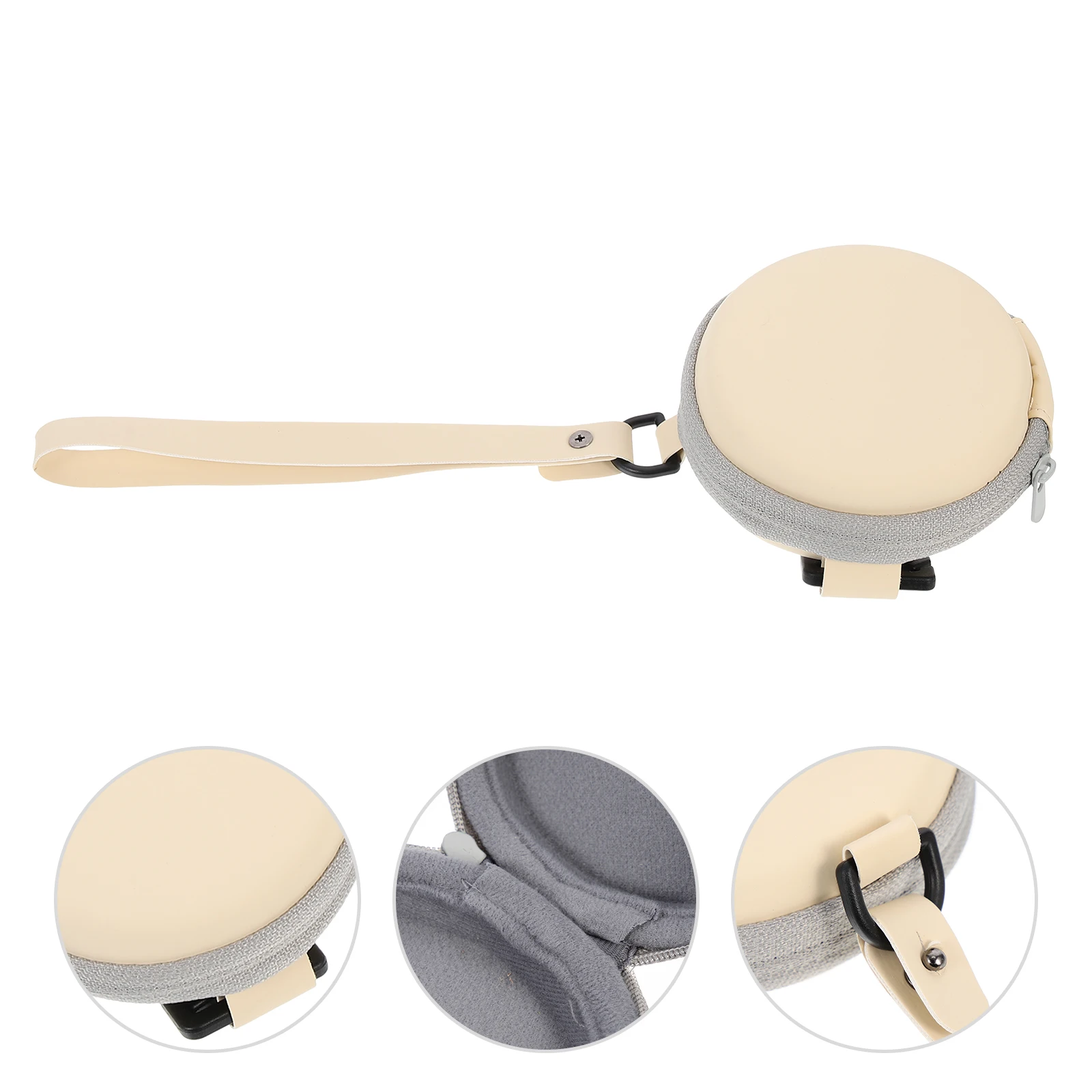 

Round Folding Sunglasses Case Durable Travel Eyeglasses Bag Protective Pouch For Men Women Storage Anti Dust Scratch