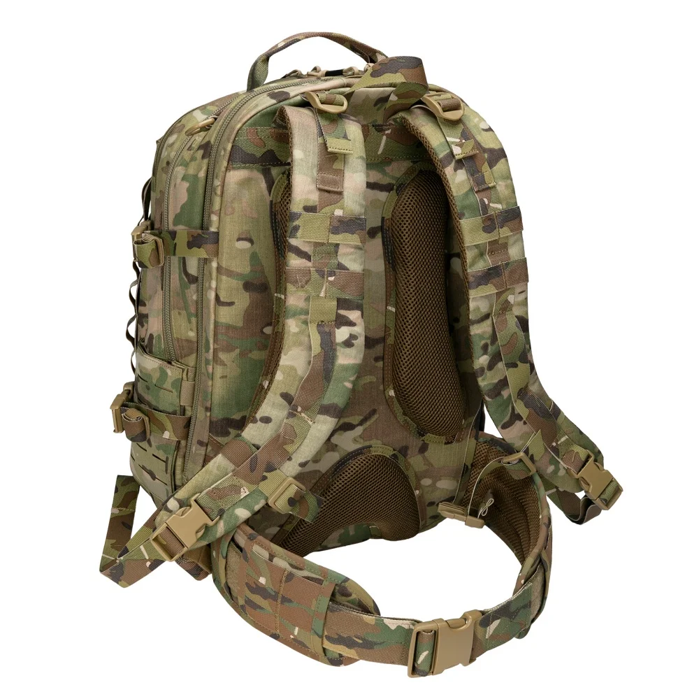 Taktischer Rucksack 44L MOLLE Outdoor EDC Wanderrucksack Camping Reisetasche Herren Jagdtaschen mit Hüftstütze – Detail 21