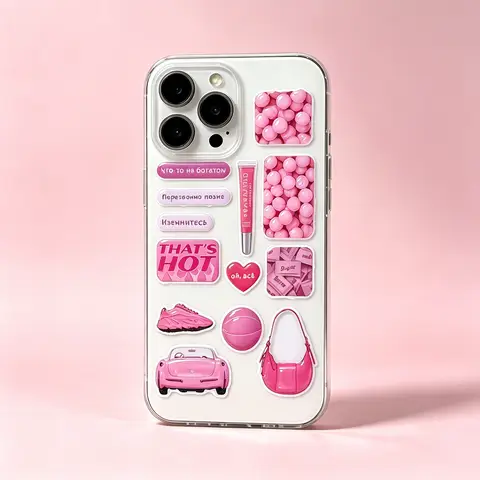 3D Stickers Crystal Stickers Glue Decoration DIY Mobile Phone Collage Stickers Pvc Epoxy Resin
