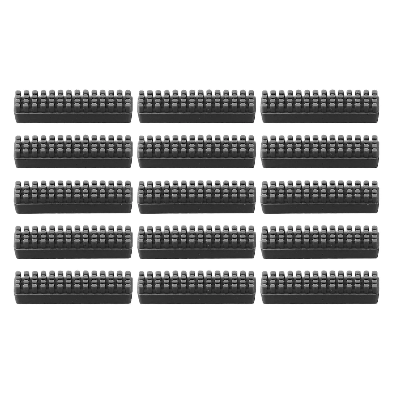 

15PCS Nozzle Brush For Bambu Lab A1 Wiper Silicone Brush Hotbed Mounted Scrubbers For Bambulab A1 Cleaning Tool Printer Parts