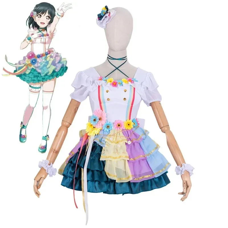 CyAnime Love Live Nijigasaki Love U mis amigos Cosplay todas las estrellas Kanata Kasumi Shizuku Shioriko uniforme escolar disfraz Cosplay