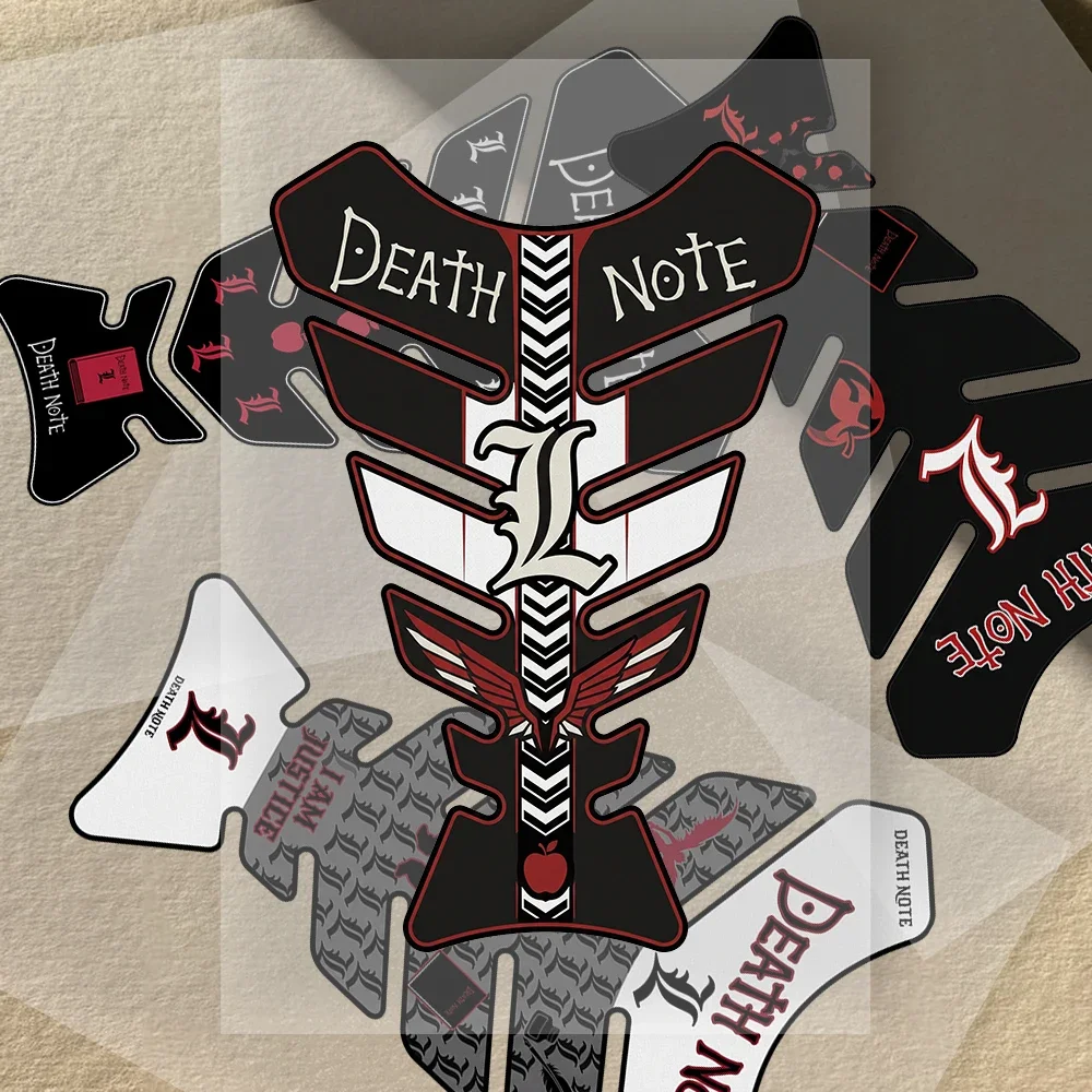 Decal Waterproof Motorcycle Gas Tank Sticker Vinyl Graphics Motorbike Decor Accessories For D-Death N-Note Flat Fishbone