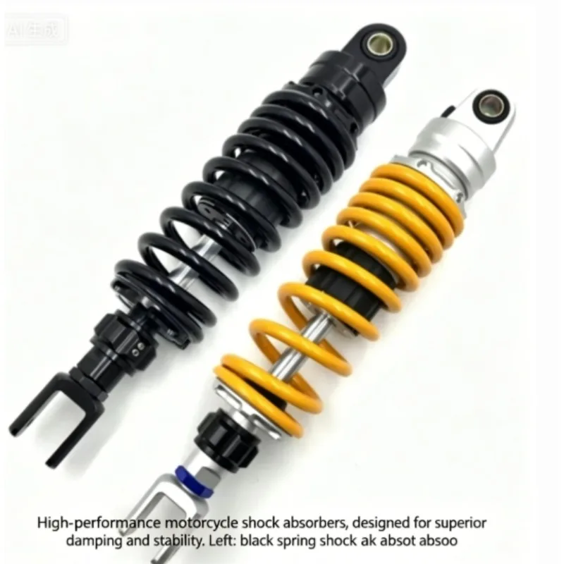 Motorcycle shock absorber adjustable damping 280mm/320mm/340mm/360mm Modified electric vehicle rear shock absorber