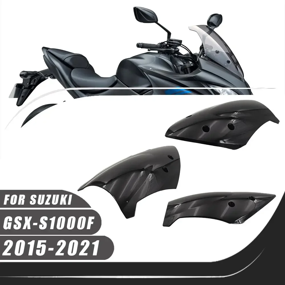 For 2015-2021 Suzuki GSX-S1000F GSXS100F 2020 2019 2018 2017 2016 Motorcycle ABS Windshield Windscreen Wind Deflectors