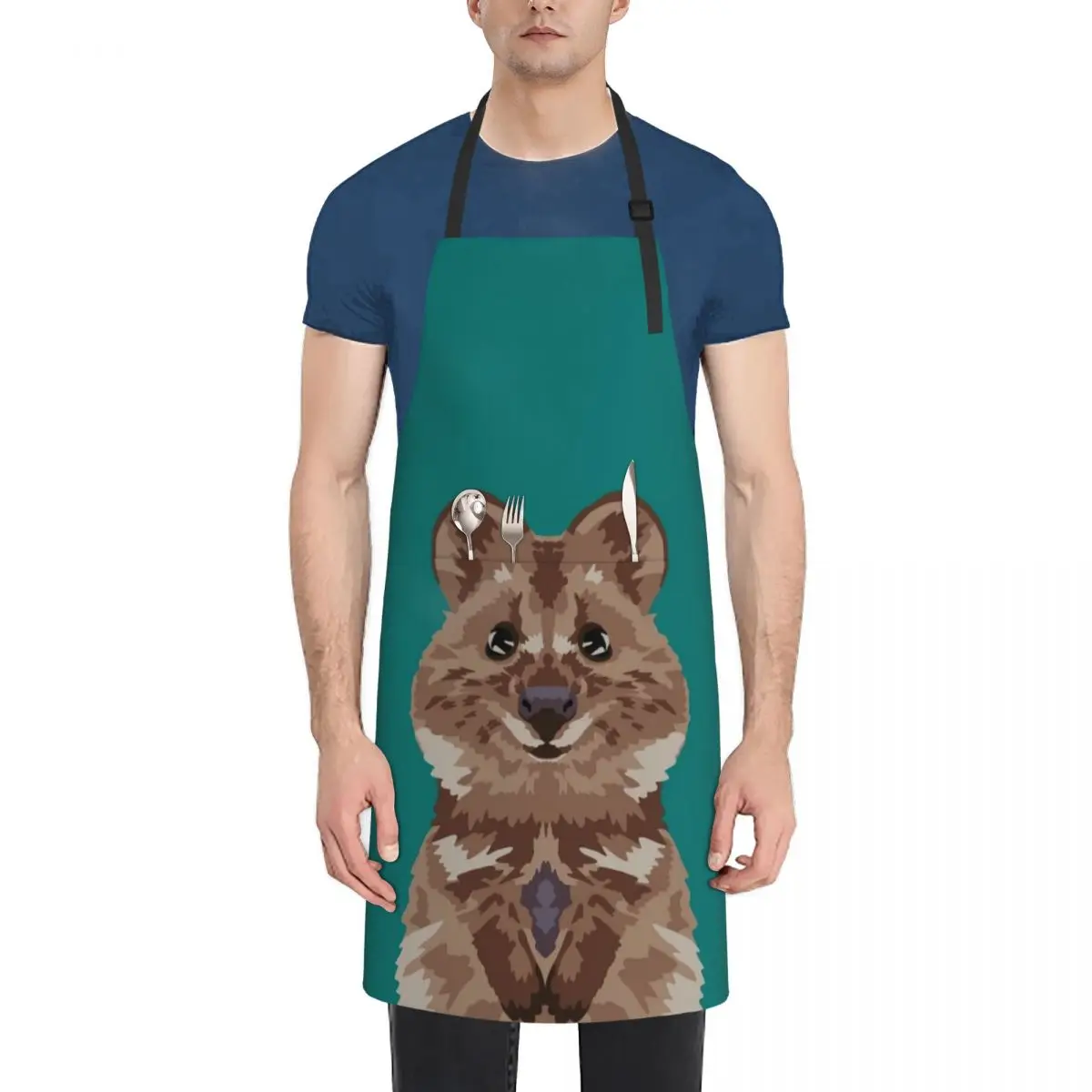 

Smile - Quokka Apron Waterproof women Woman Kitchens Kitchen For Women Apron