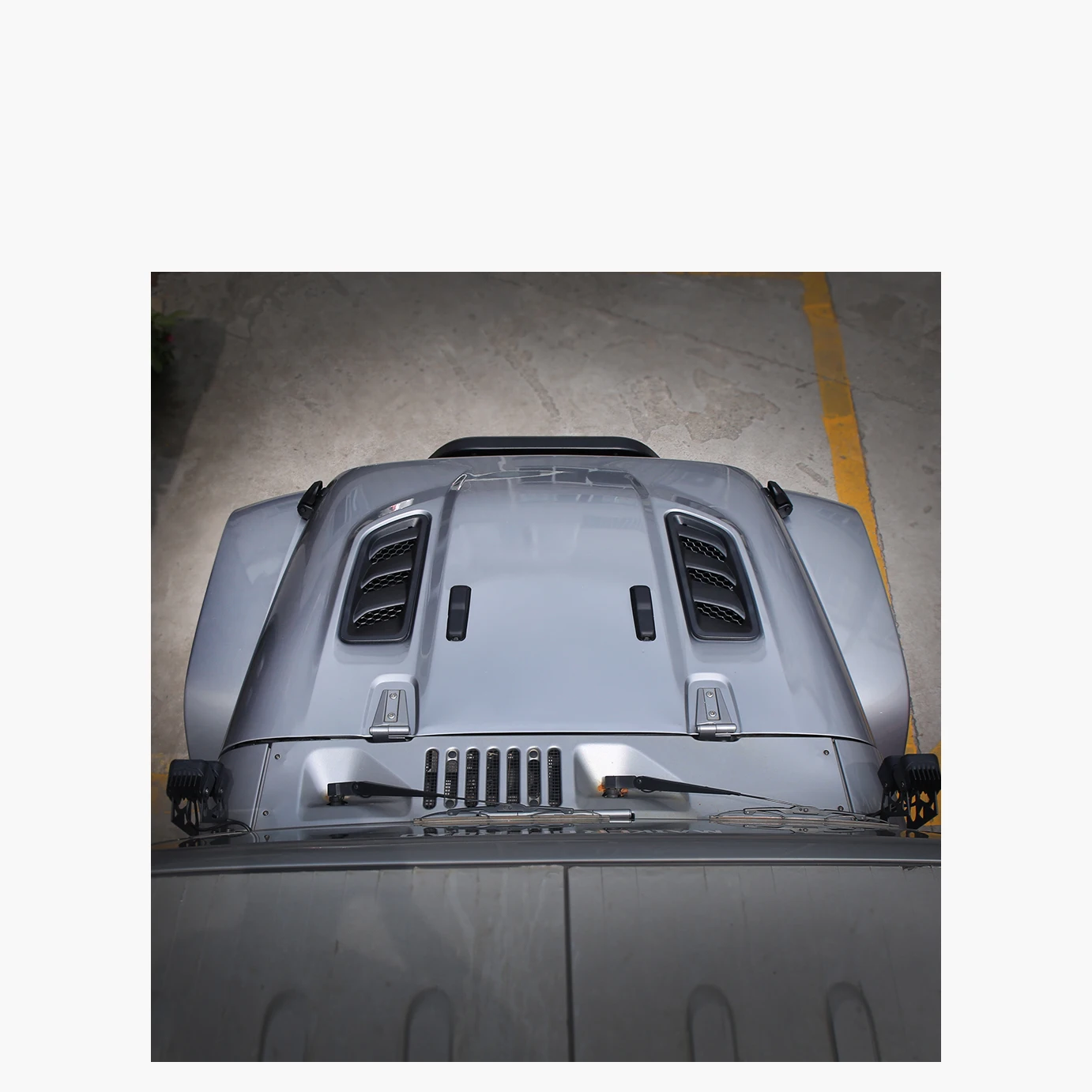 

Steel Front Engine Hood Fit For Jeep Wrangler JK Car Auto 4x4 Accessories Maiker Manufacturer