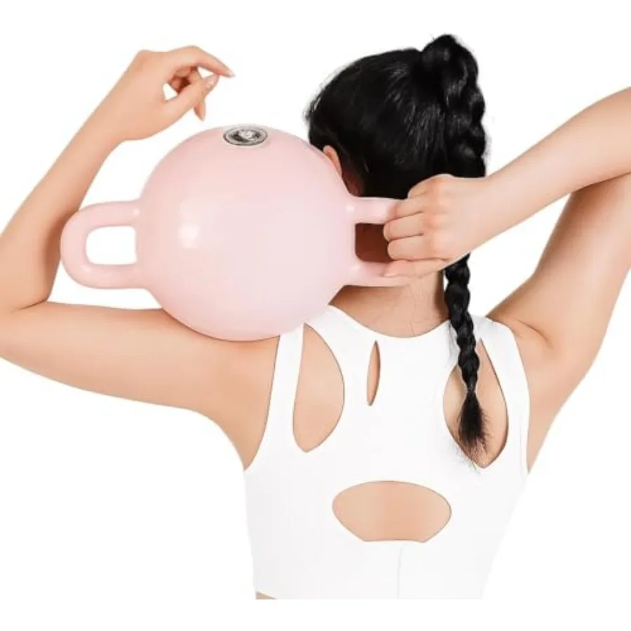 

Мягкая регулируемая гиря для женщин 2-12 фунтов – Гири для силовых тренировок с наполнением водой – Дизайн с двумя ручками, утяжеленная водой