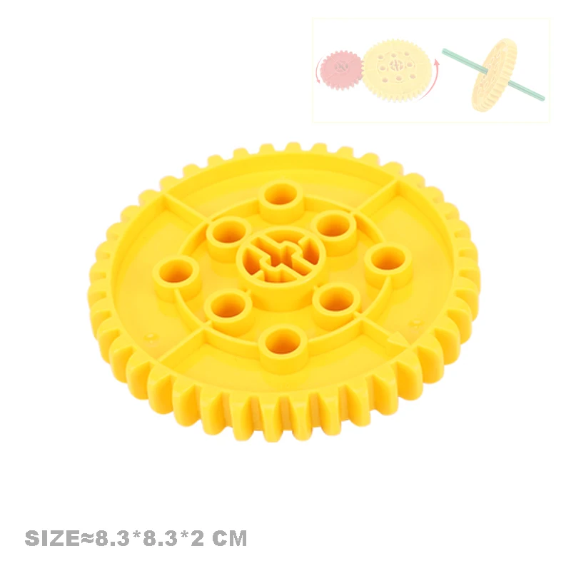 Big Building Blocks Technology Engineering Machinery Assembly Accessory Compatible Duploes 9656 45002 children Educational Toys