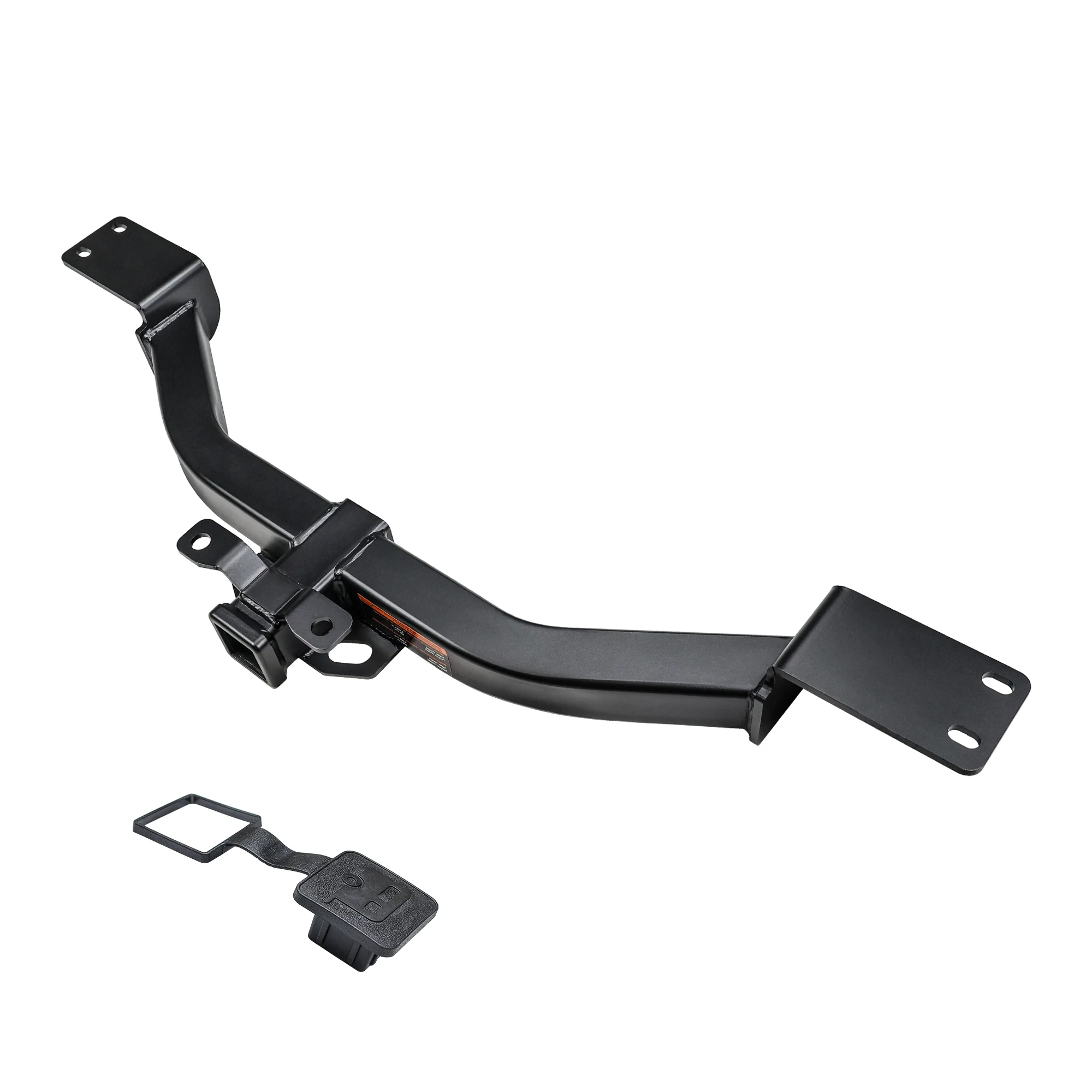 Standard Steel Rear Tow Bar Hitch Receiver Tube For Caravan RV Trailer Boat Towing High Capacity Recovery Hook