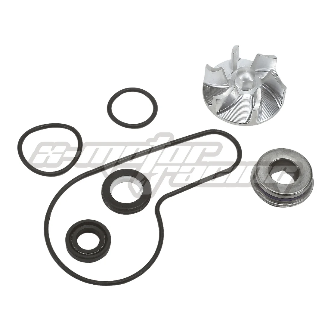 

Water Pump Impeller Seals Repair Kit For KAWASAKI EX400 NINJA 400 2018-2024 ER400 Z400 2019-2022 92055-0889 59256-0554