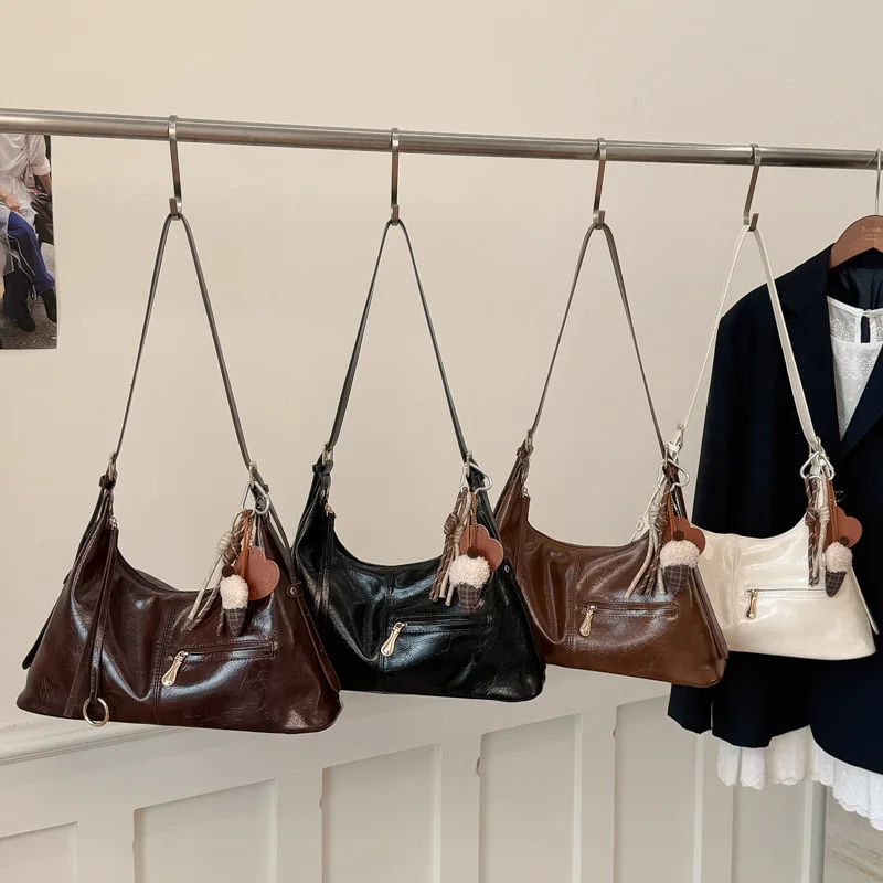 

2025 Lightweight Tote Bag for Women, Spacious Underarm Shoulder Bag, Fashion Crossbody Purse for Casual Commute