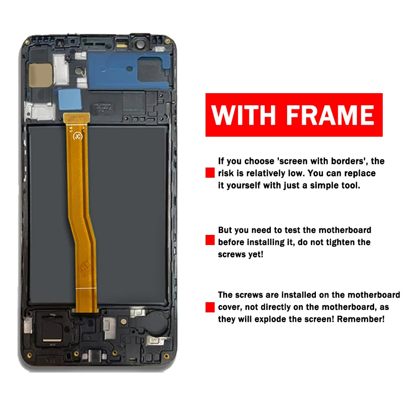 AAA+ Quality For Samsung  A7 (2018) LCD Display Digital Touch Screen Assembly For Samsung  A750 A750F A750FN/DS Display