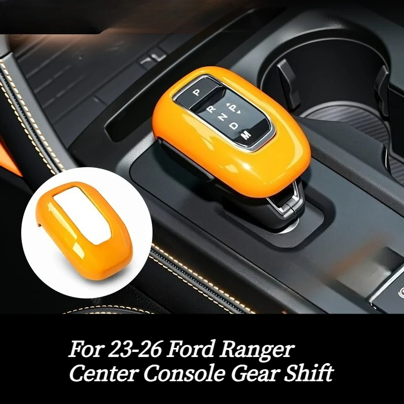 

For 23-26 Ford Ranger Center Console Gear Shift Knob Cover Interior Decoration Modification Upgrade Accessories