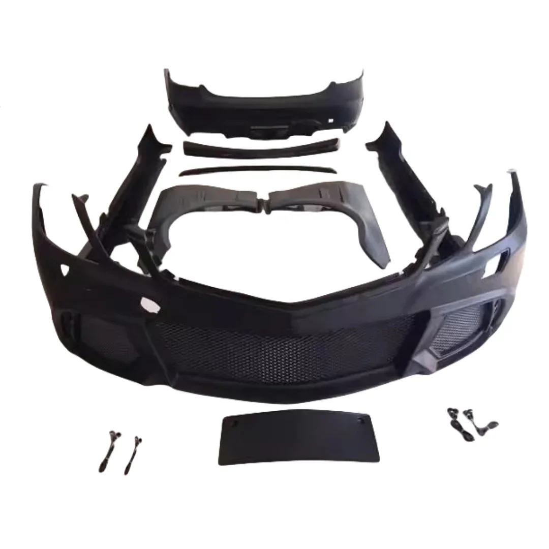 

for W207 E-class E200 E260 E350 modified Auto big surround Car Accessories Front Rear bumper Side skirt Fender