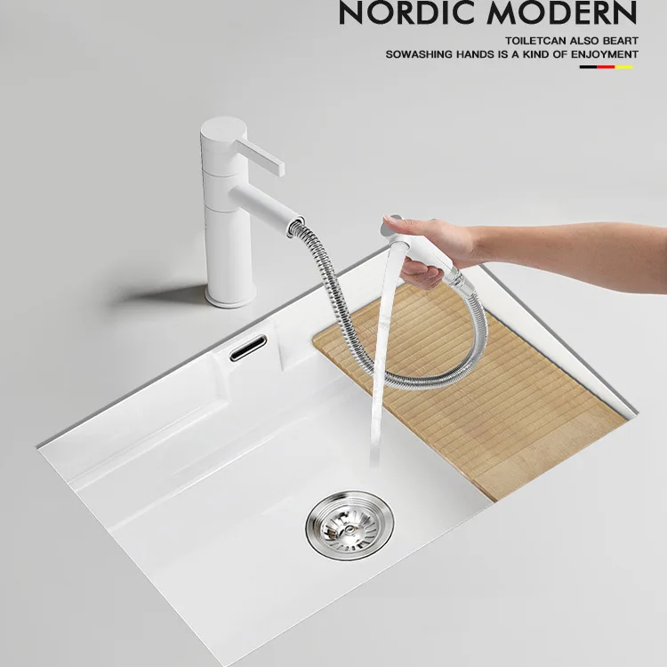 Undercounter Embedded laundry with rubbing board Deepened laundry Vegetable basin Sink