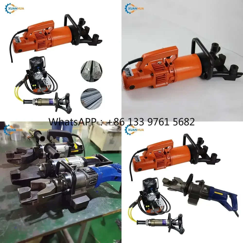 WSQ RB Series Small Manual Hydraulic Rebar Bending Machine with Motor & Pump Portable Steel Bar Bender