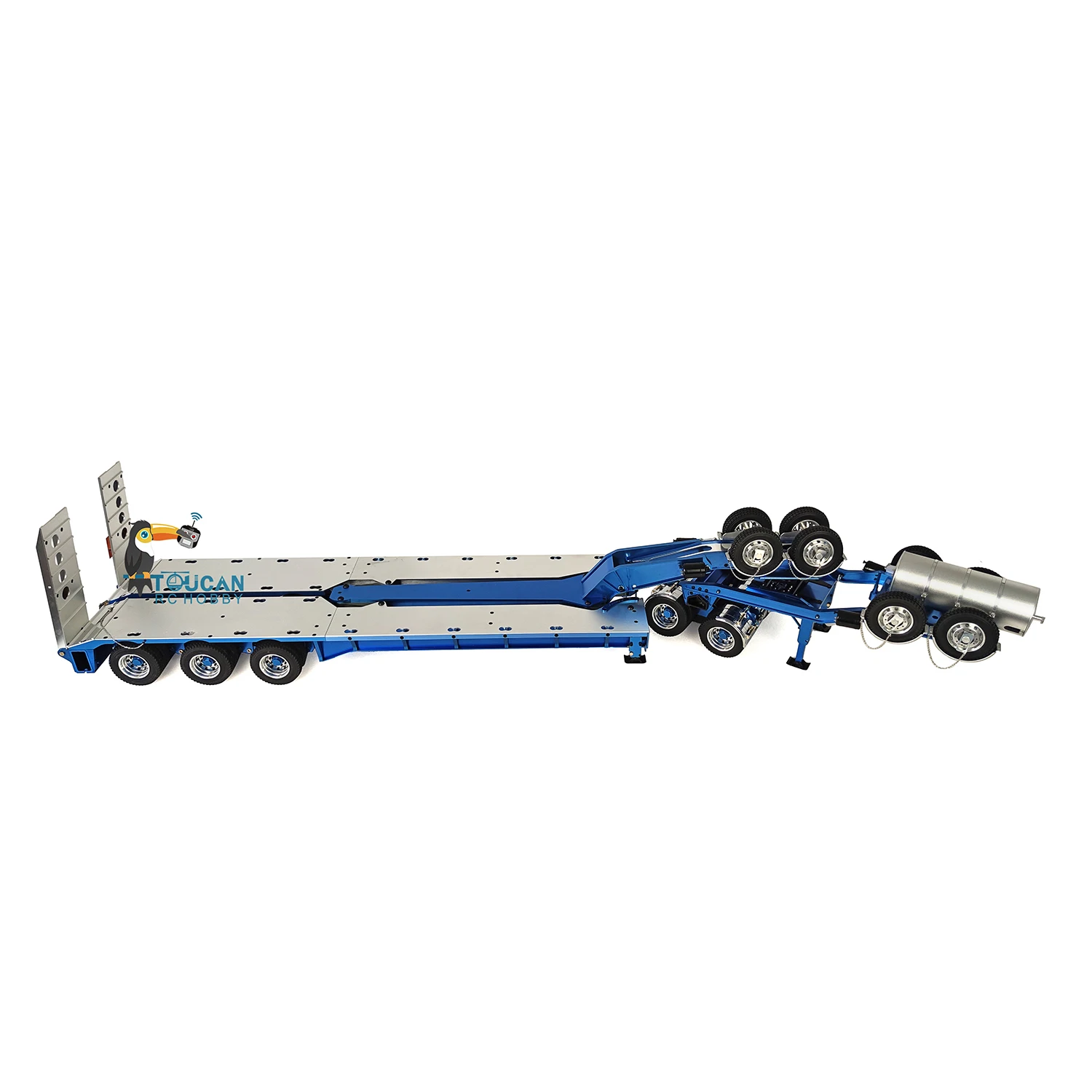 JDMODEL-remolque Drake de Metal de 1,5 M para camión Tractor TAMIYA 1/14, vehículo de juguete RC 1/12, accesorios de modelo DIY, TH17221-SMT7 de actualización
