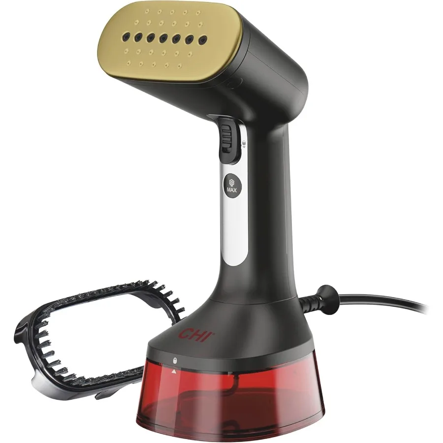 

Handheld Garment Steamer for Clothes Fabric Brush with Large 300 ml Water Tank 2 Steam Modes Ergonomic Handle Portable Design f