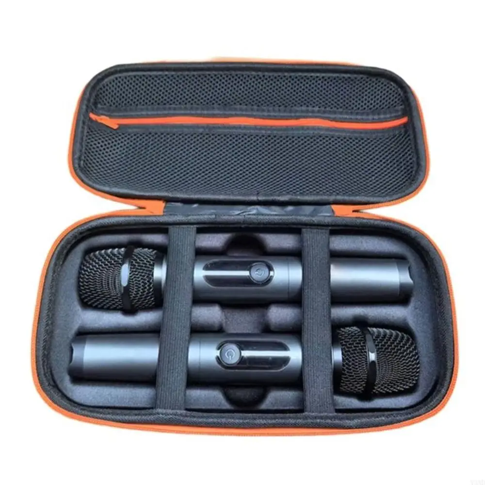 Przenośna torba do przechowywania mikrofonu bezprzewodowego, odporna na zarysowania i wstrząsy, futerał do przenoszenia mikrofonu bezprzewodowego JBL Two.
