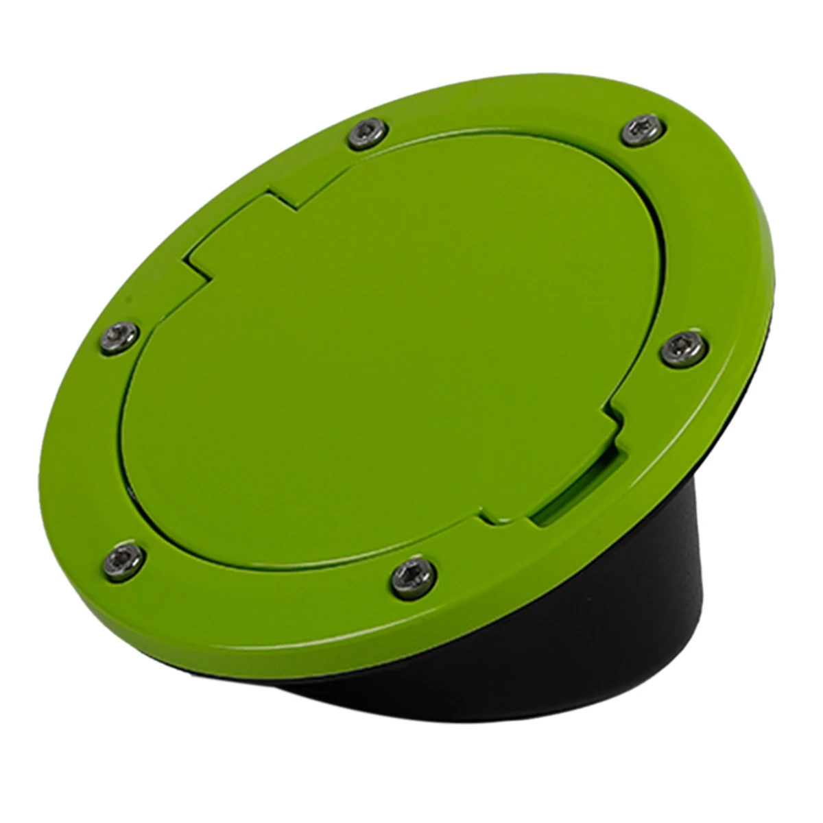 Gas Cover Fuel Door Gas Cap Cover for Jeep Wrangler JK & Unlimited Sport Rubicon Sahara 2007-2017 (Green)