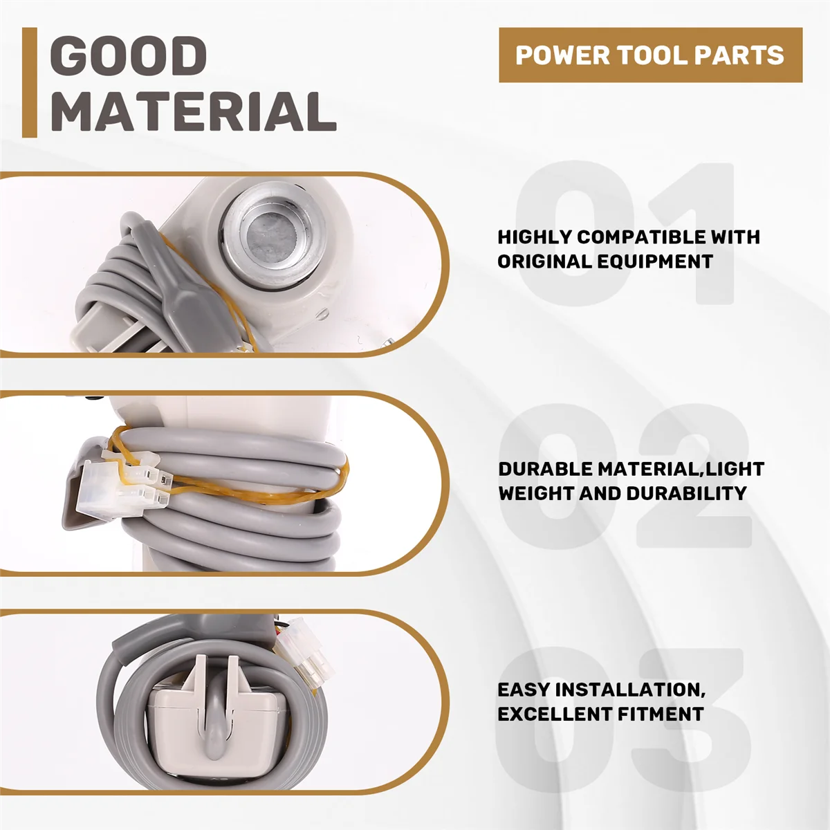 Bürstenloser Synchronisator für industrielle Nähmaschinen, energiesparend, Motorgerät mit externer fester Nadel